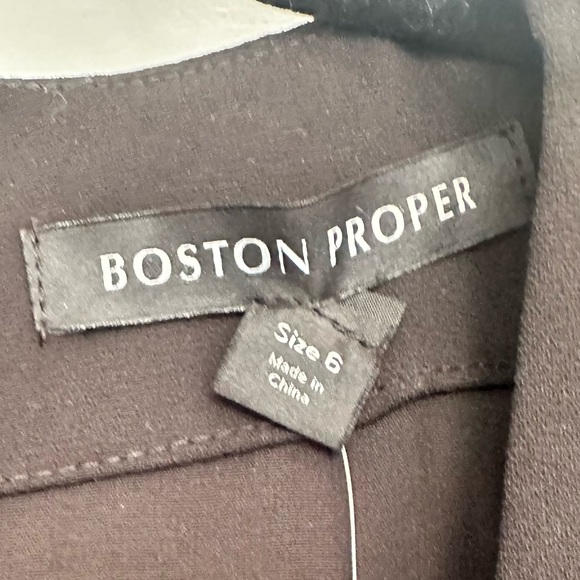 Boston Proper Crystal Embellished V Neck A Line Dress- Brand New - Picture 8 of 13